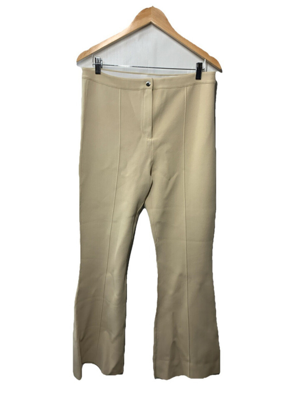 Theory Women's Flare Long Dress Pant Compact Crepe Formal Business Classic Sz L